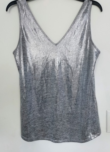 COPY - White House Black Market Dual Neck Tank Top - Picture 1 of 4